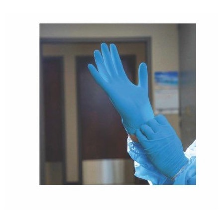 Bsc Preferred Disposable Gloves, 4 mil Palm, Nitrile, M, 1000 PK, Blue NTR5003BE-M